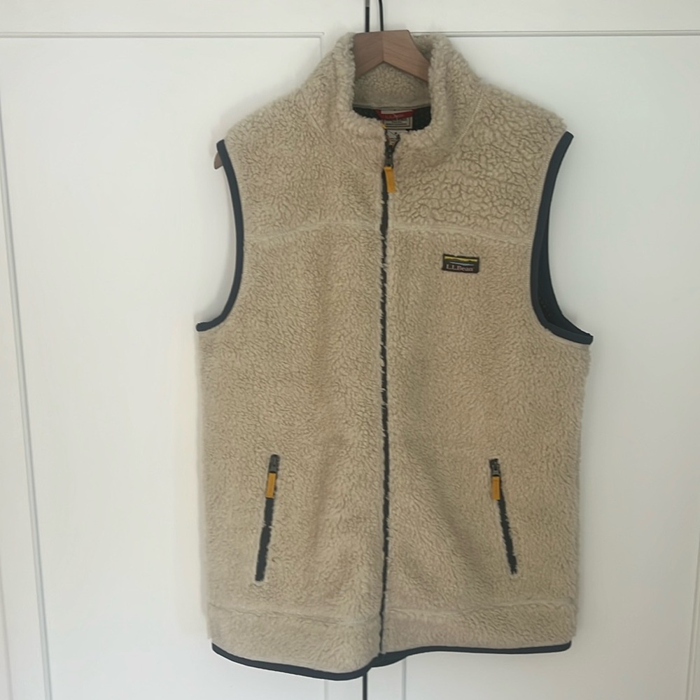 LL Bean Men's Fleece Vest - Large/Tall